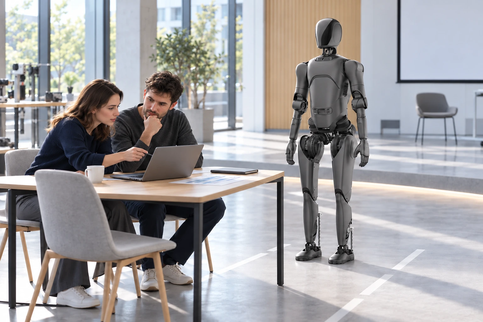 AGIBOT A2 Lite — Naplánujte napájení.