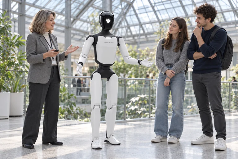 AGIBOT A3 Developer – Egyetemi nyílt napi bemutató