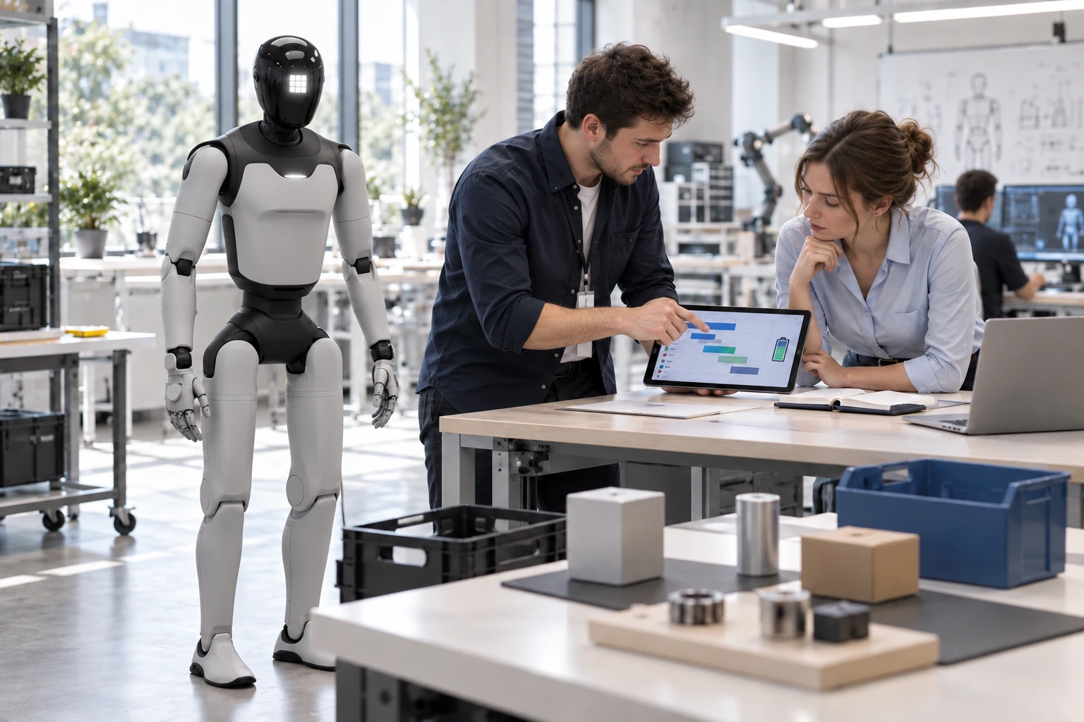 Kettős akkumulátor, rugalmas munkarend · AGIBOT A3 Ultra Developer