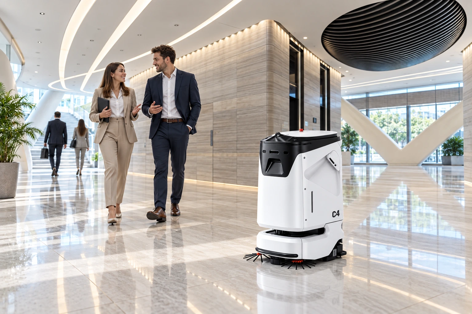 AGIBOT C4 – Bürogebäude