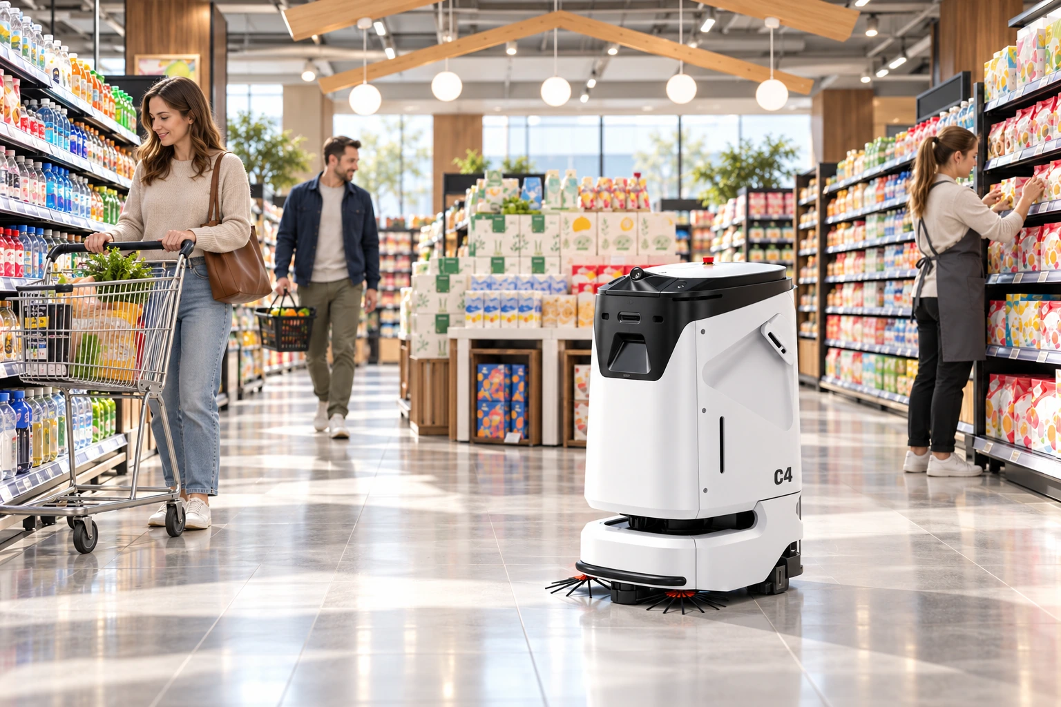 AGIBOT C4 – Supermärkte AGIBOT C4 – Supermärkte