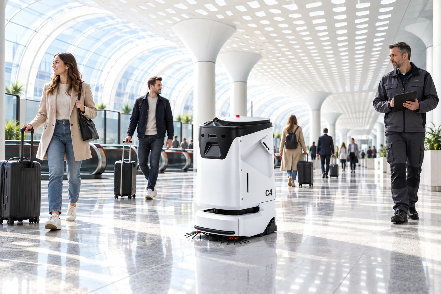 AGIBOT C4 – Verkehrsknotenpunkte
