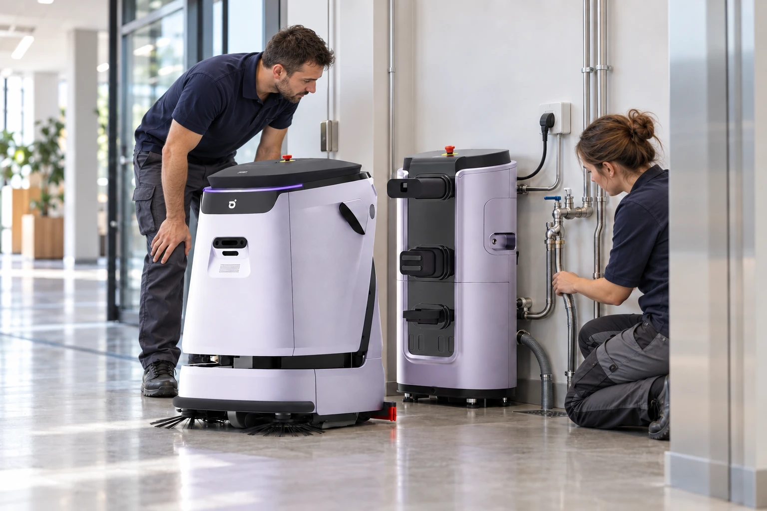 Automatizujte cyklus doplňování · AGIBOT C5 Automatizujte cyklus doplňování · AGIBOT C5