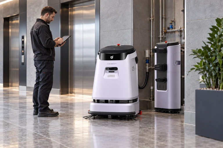 AGIBOT C5 – Automatické doplňování ve volitelné stanici