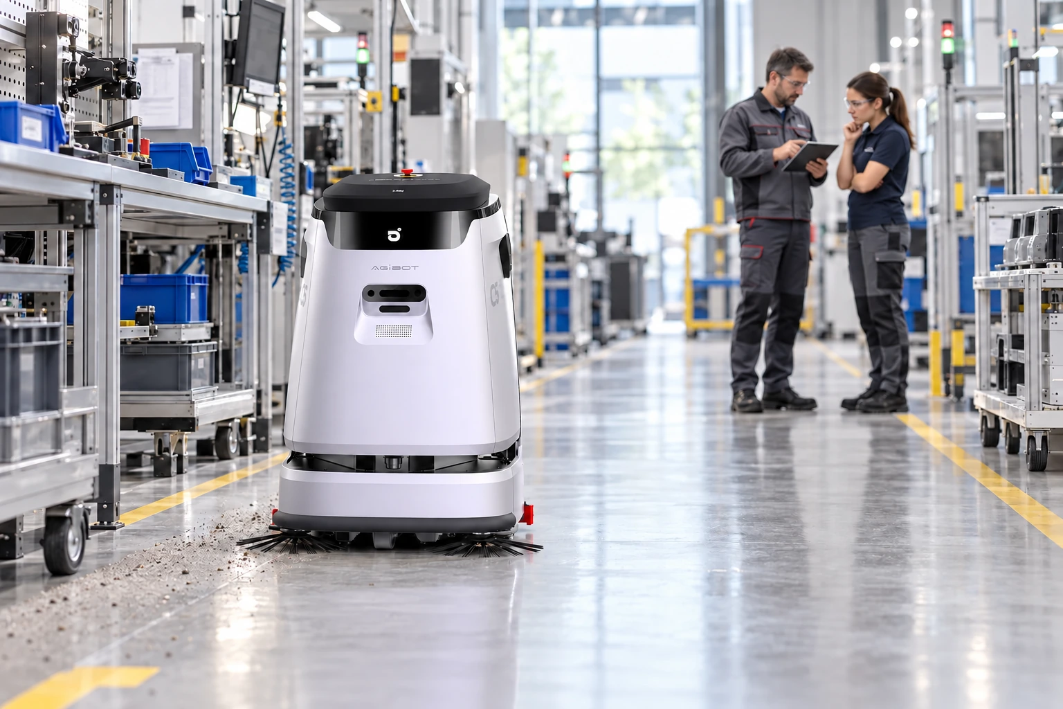 Továrny a sklady · AGIBOT C5