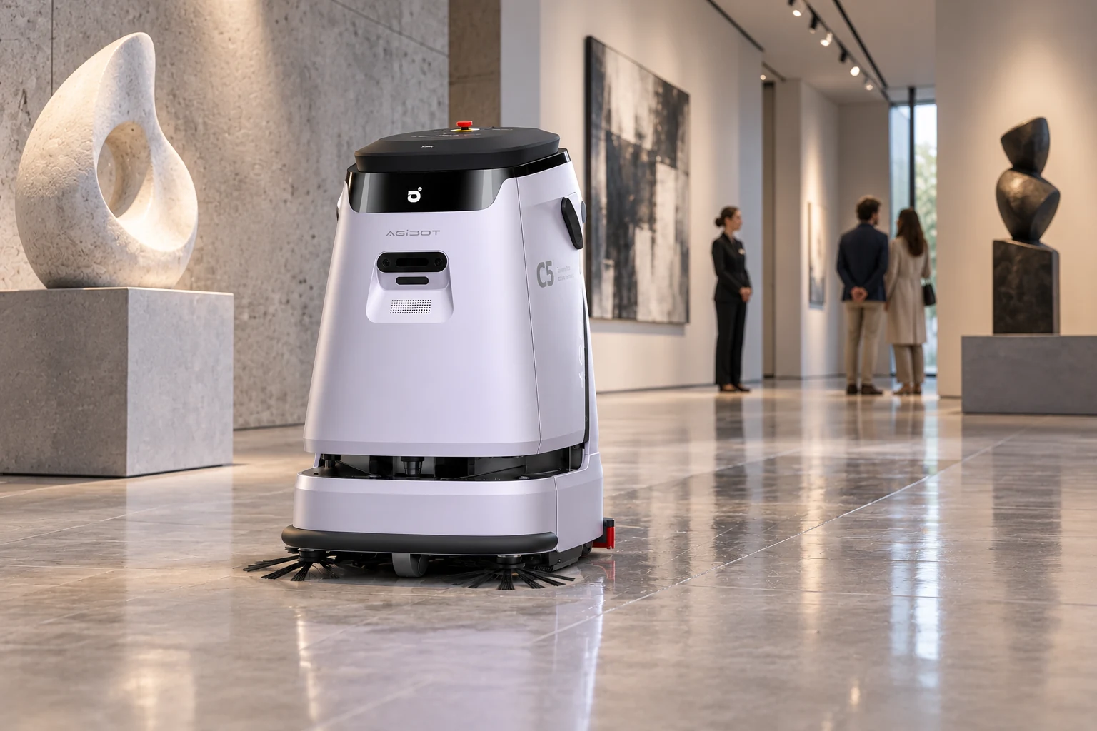 AGIBOT C5 — Tři úkoly v jednom koordinovaném postupu. AGIBOT C5 — Tři úkoly v jednom koordinovaném postupu.