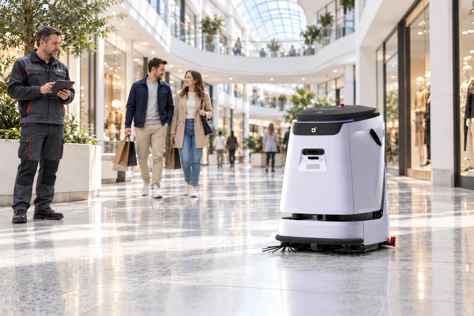 Nákupní centra · AGIBOT C5
