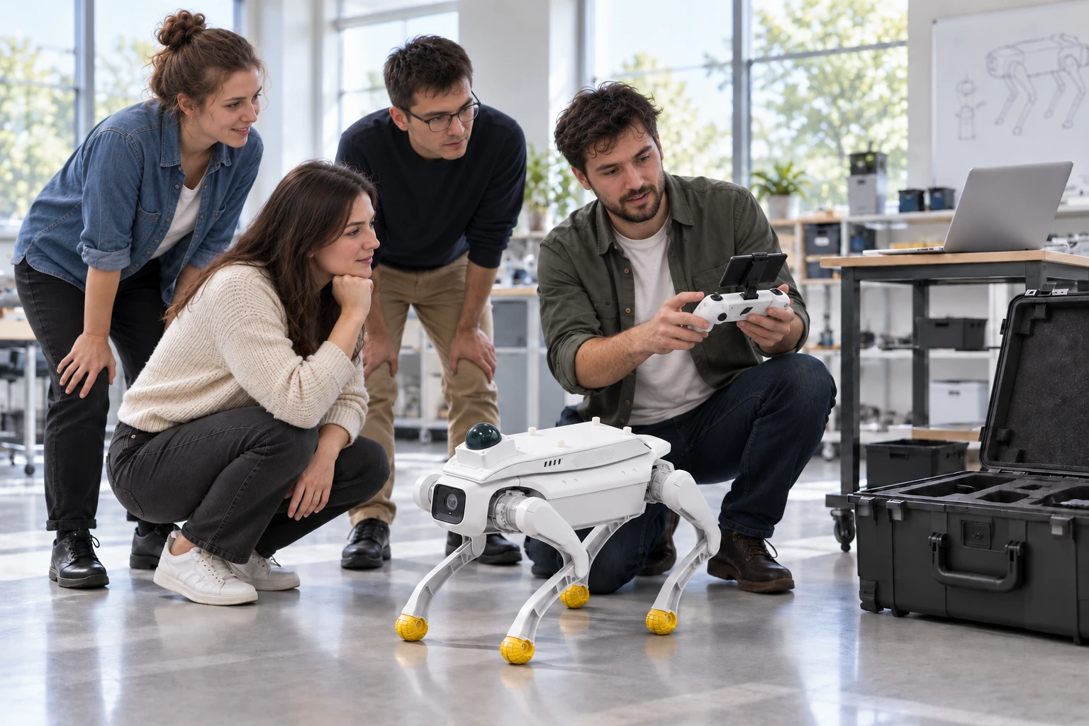 Vzdělávací systém AGIBOT D1 EDU – Nasazení · Vzdělávací systém D1 EDU