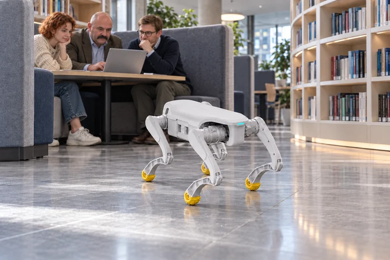 AGIBOT D1 EDU – Robotický projekt v knihovní dílně
