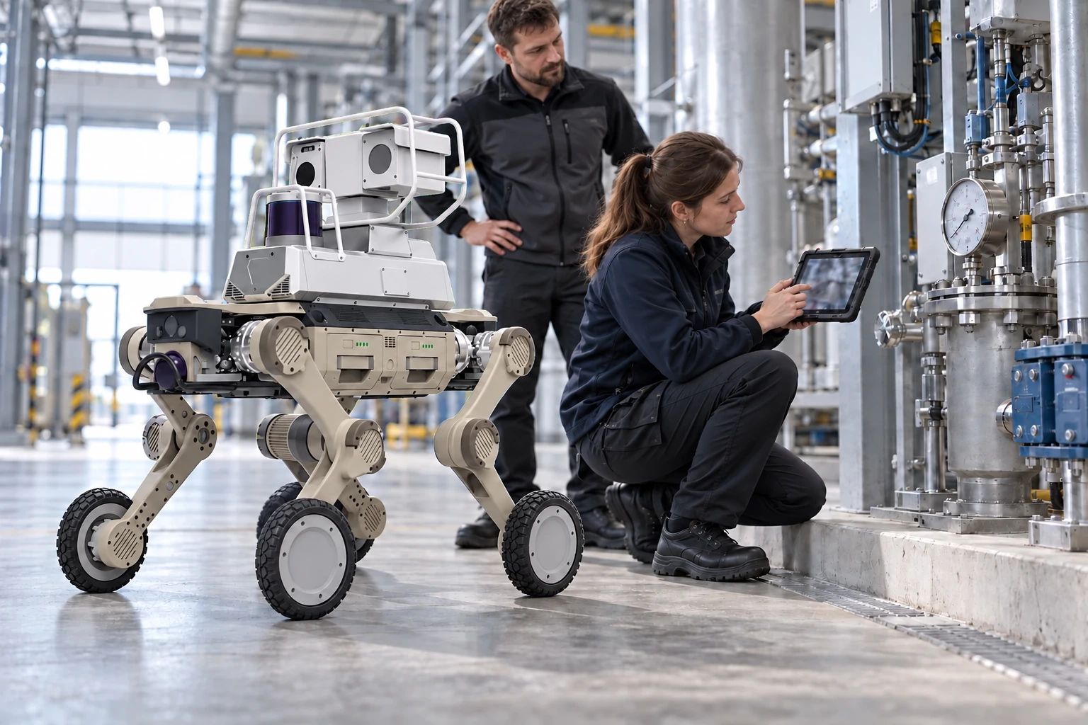 AGIBOT D1 Max Devriye Sistemi – Tüm yapılandırmayı doğrulayın · D1 Max Devriye Sistemi