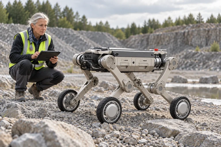 AGIBOT D1 Max – Dynamischer Mobilitätstest