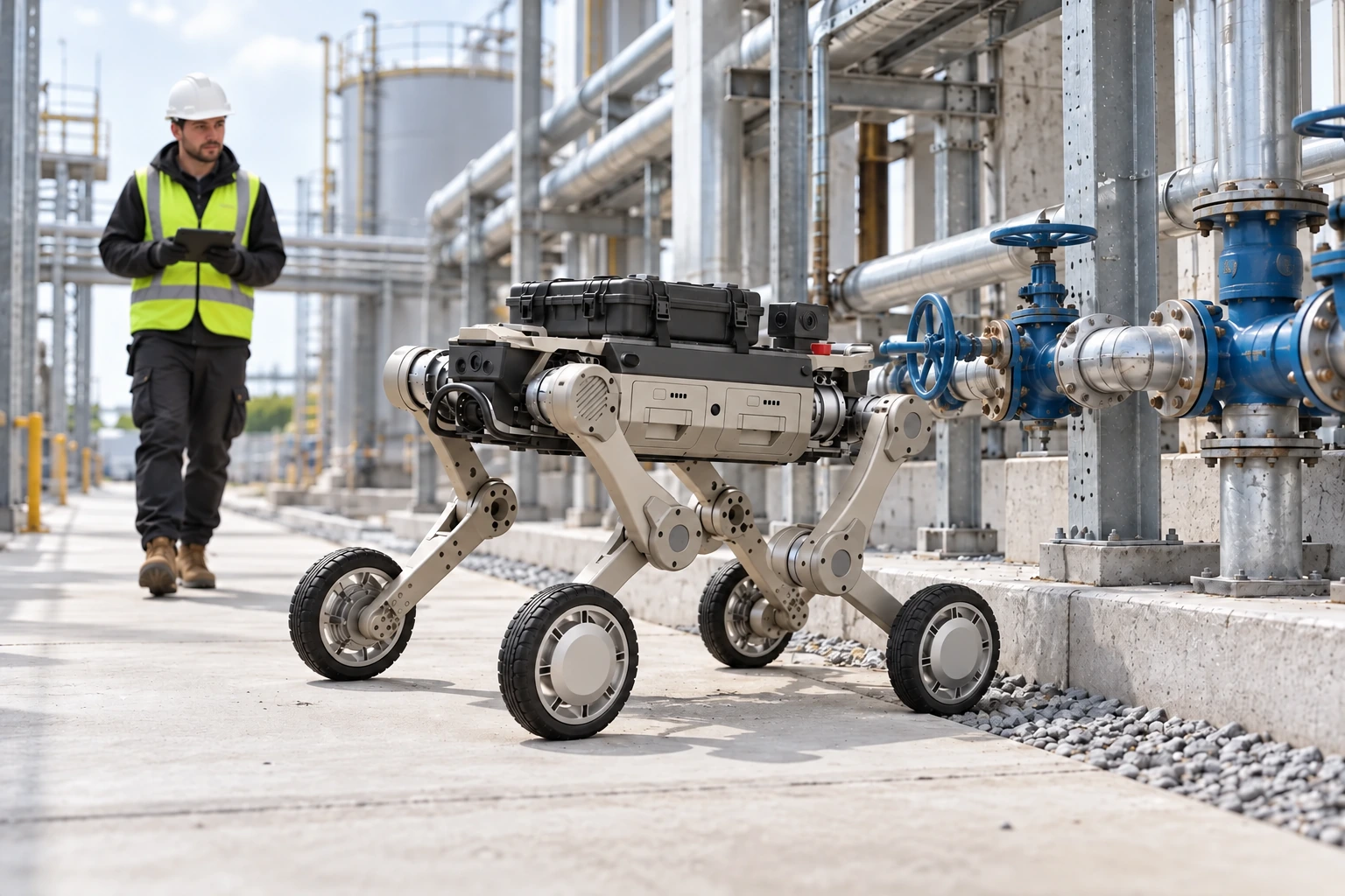 Industrielle Inspektion · AGIBOT D1 Max Industrielle Inspektion · AGIBOT D1 Max