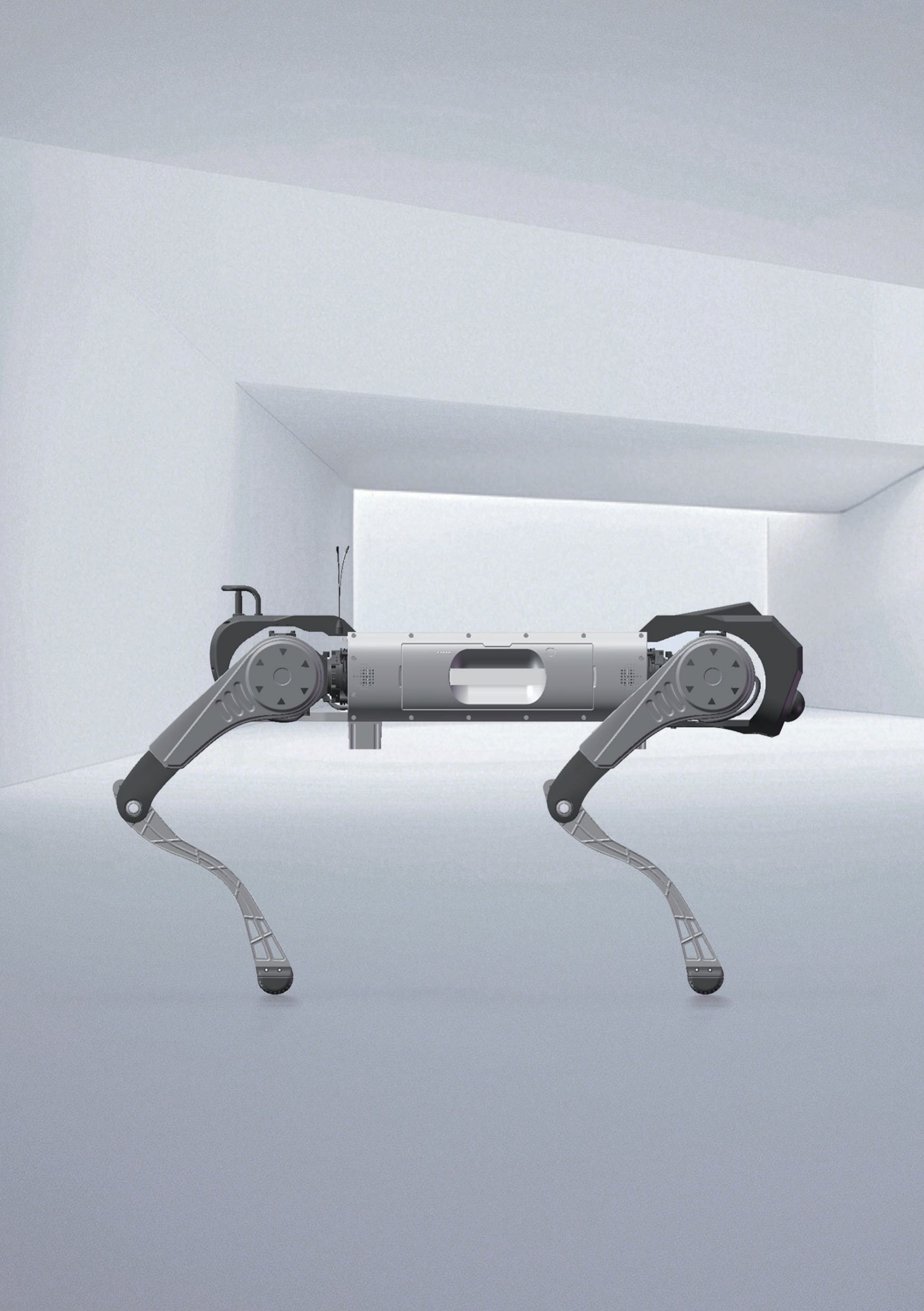 AGIBOT D1 MaxPro – pohled z boku