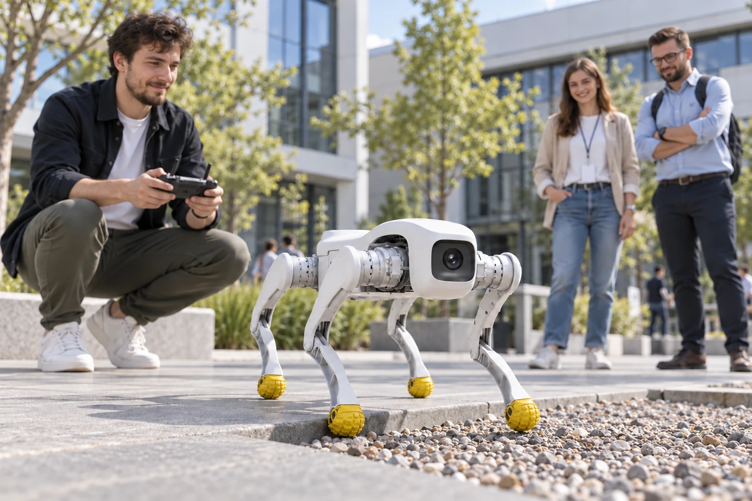 Eine kleine Plattform für vielfältiges Gelände · AGIBOT D1 Pro