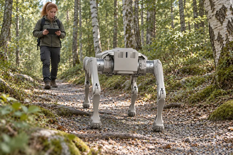 AGIBOT D1 Ultra – Mobilitätstests im Gelände