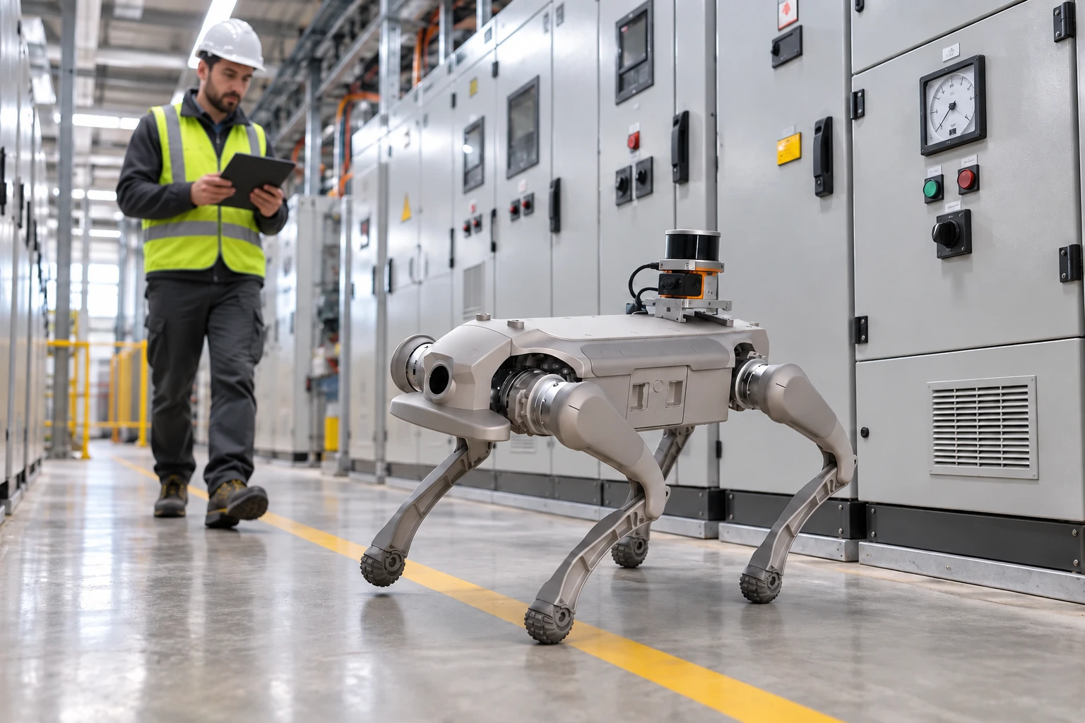 Industrielle Inspektion · AGIBOT D1 Ultra