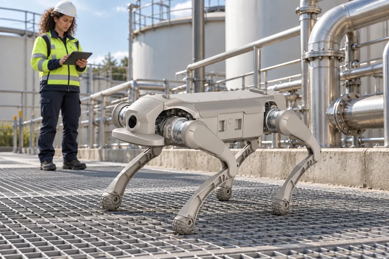 AGIBOT D1 Ultra – Test einer industriellen Inspektionsroute