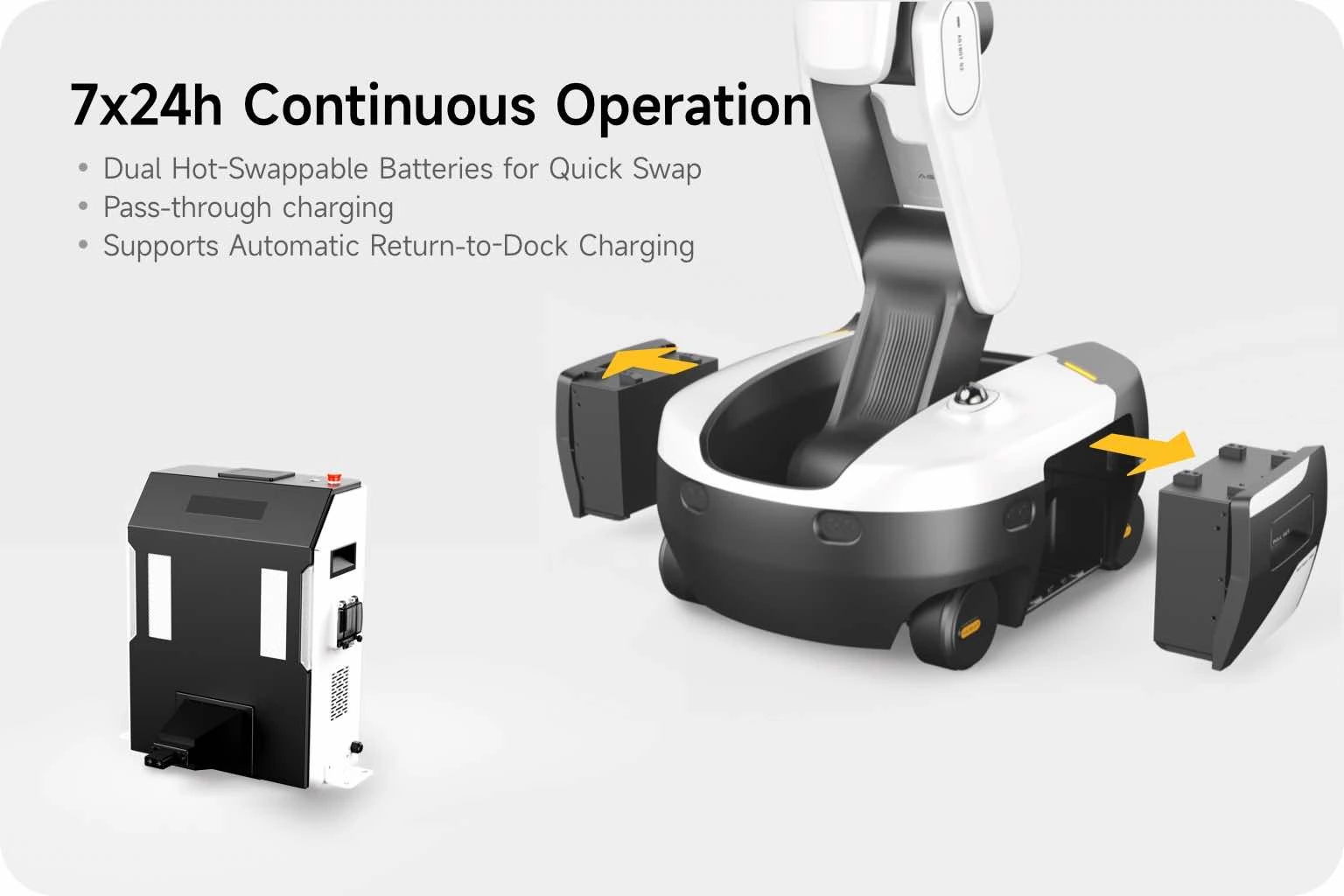 AGIBOT G2 – robotplatform – AGIBOT G2 – Folyamatos működés és töltés