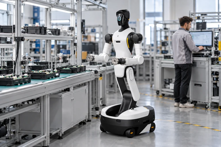 AGIBOT G2 – robotplatform – Robotplatform beillesztése a gyártósorba
