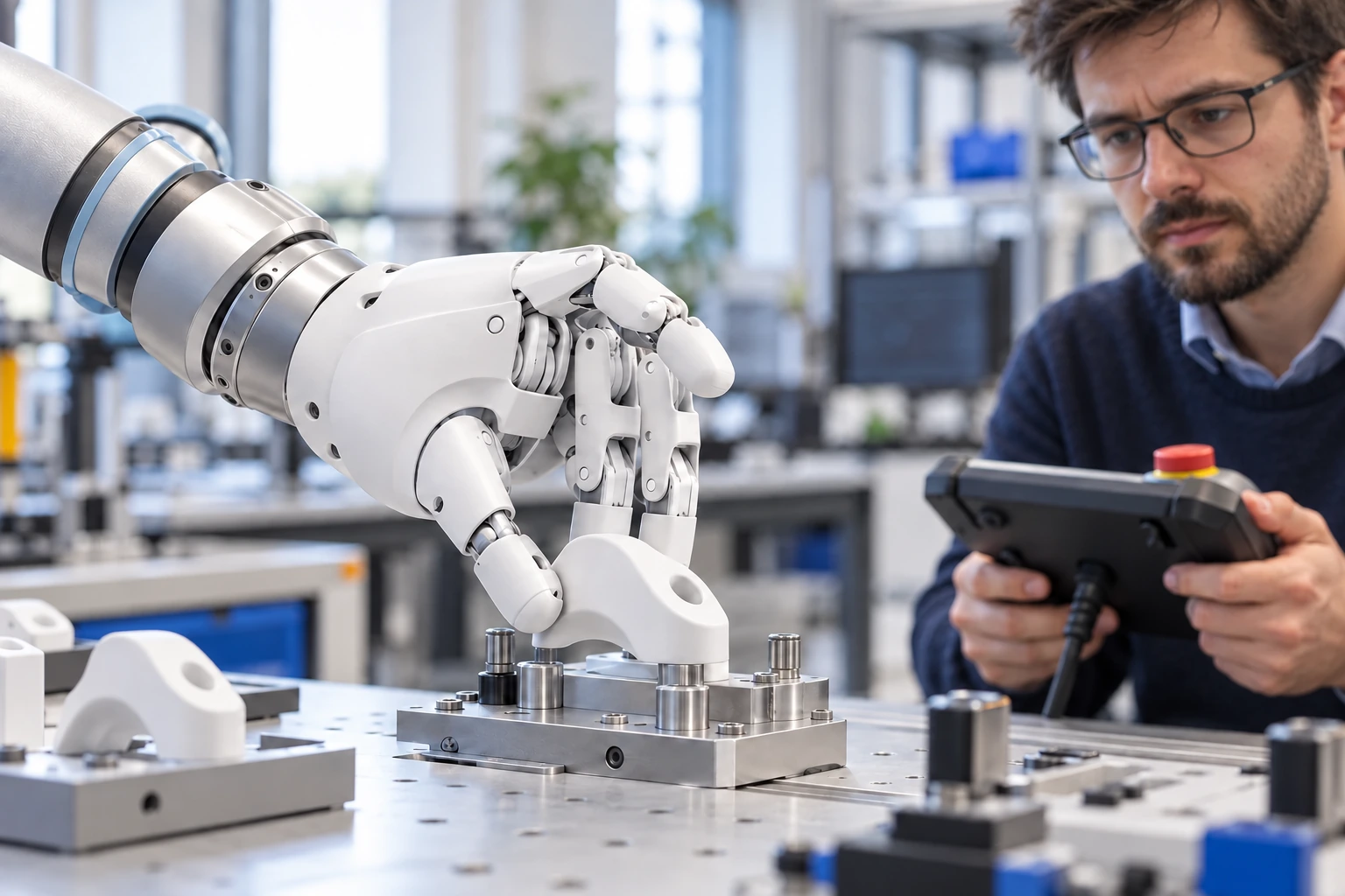 AGIBOT OmniHand 2025 Tactile – Vzdělávání a výzkum manipulace · OmniHand 2025 Tactile