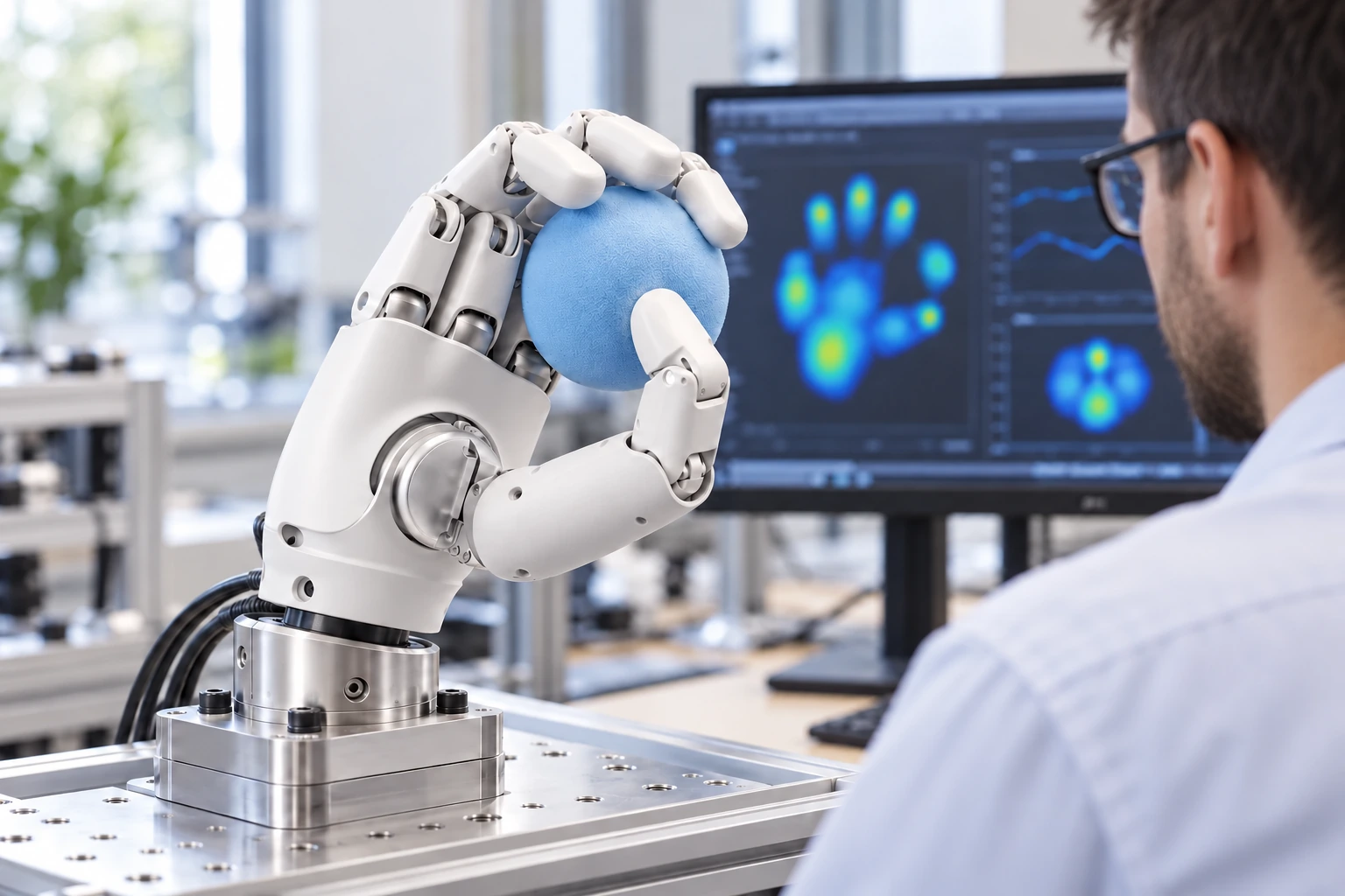 AGIBOT OmniHand 2025 Tactile – Manipulace s lehkým zatížením · OmniHand 2025 Tactile