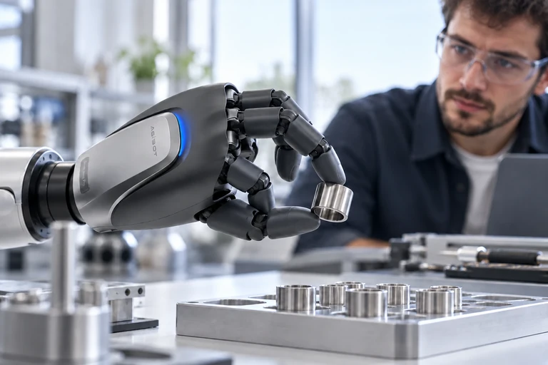 AGIBOT OmniHand Pro 2025 – Összetett megfogási feladat