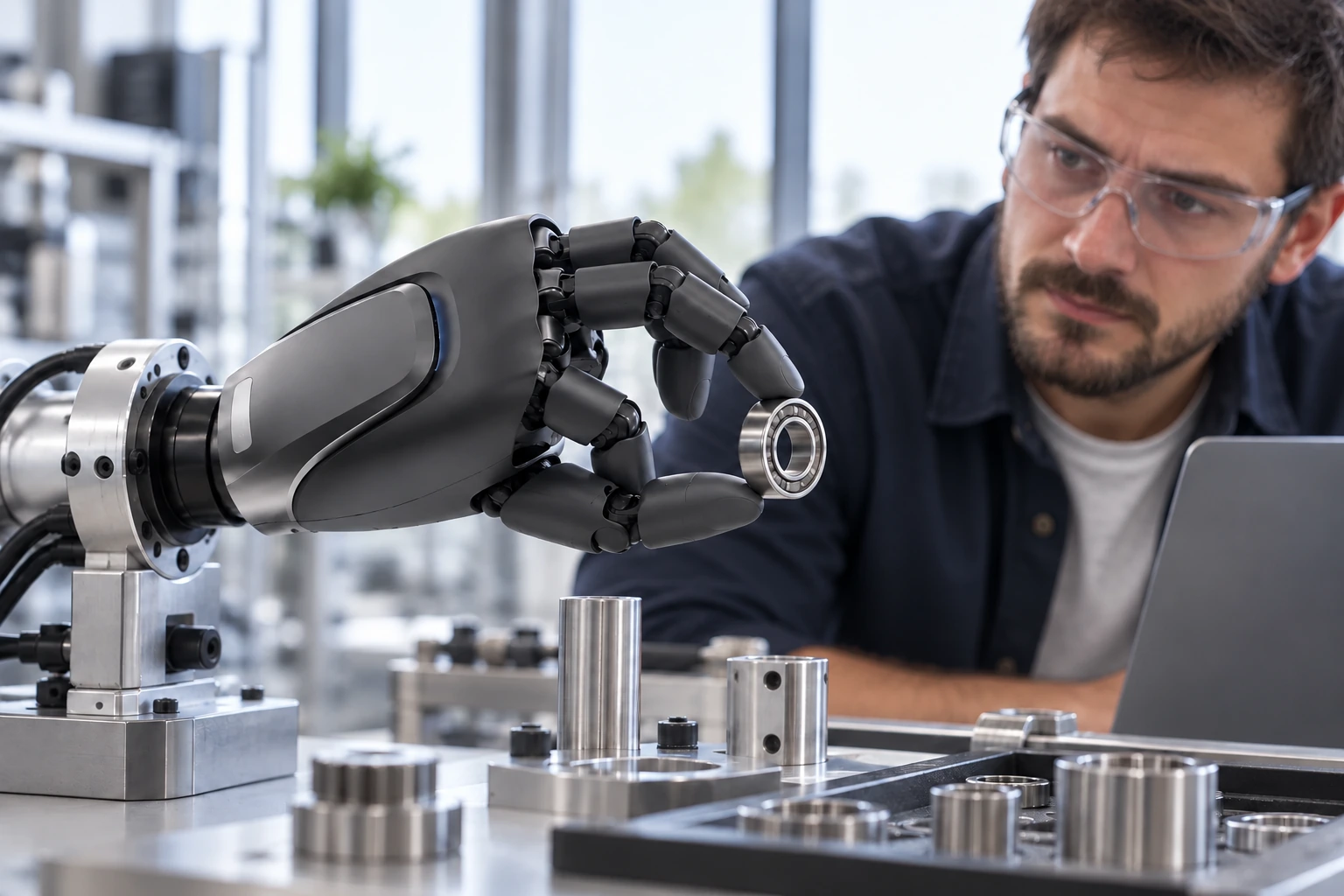 AGIBOT OmniHand Pro 2025 – Manipulációs kutatás · OmniHand Pro 2025 AGIBOT OmniHand Pro 2025 – Manipulációs kutatás · OmniHand Pro 2025