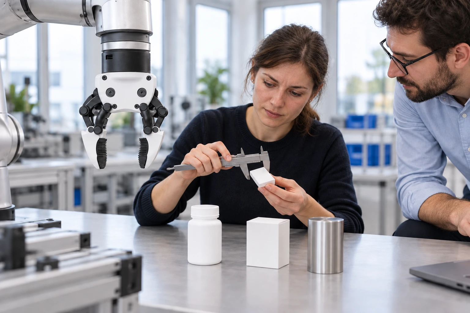 AGIBOT OmniPicker – OmniPicker bei einer industriellen Greifaufgabe — Anwendungsillustration
