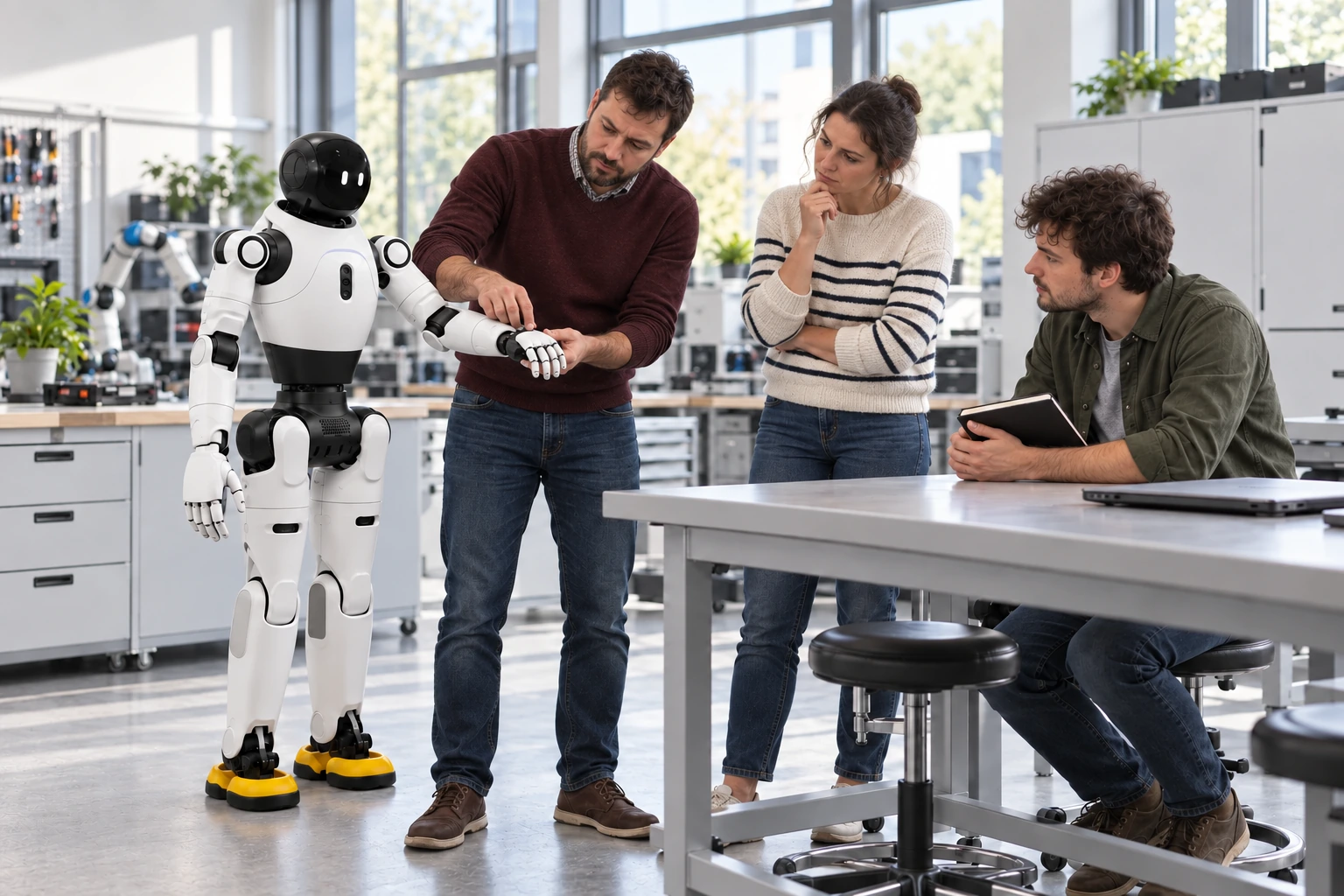 AGIBOT X2 EDU Komponentenpaket für die komplette Maschine – Inbetriebnahme · X2 EDU Komponentenpaket für die komplette Maschine