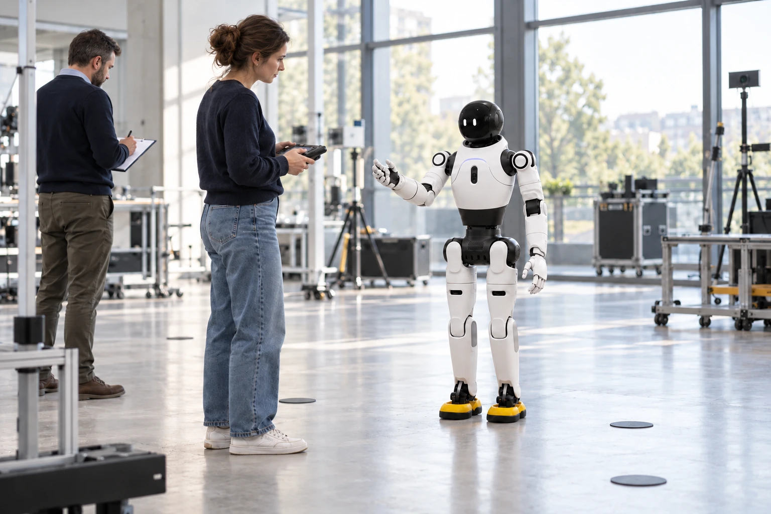 AGIBOT X2 EDU Komponentenpaket für die komplette Maschine — Ein Pilotversuch zeigt die praktischen Möglichkeiten. AGIBOT X2 EDU Komponentenpaket für die komplette Maschine — Ein Pilotversuch zeigt die praktischen Möglichkeiten.