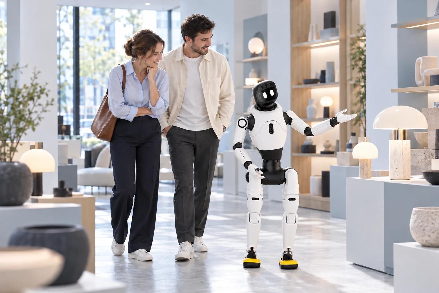 Maloobchodní služby · AGIBOT X2 Ultra