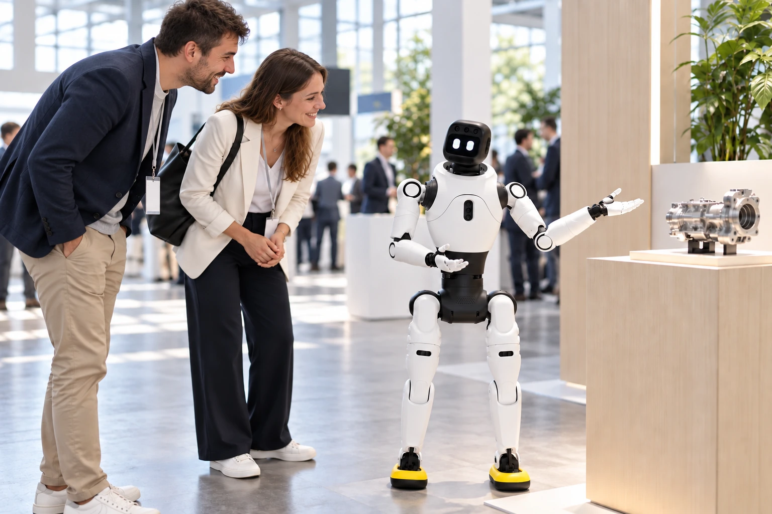 AGIBOT X2 Ultra – Standbemutató