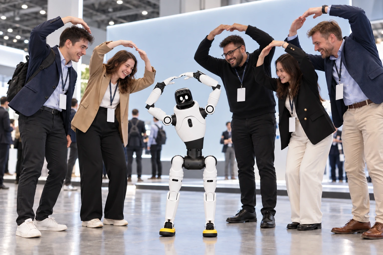 AGIBOT X2 Ultra – Interaktív stand