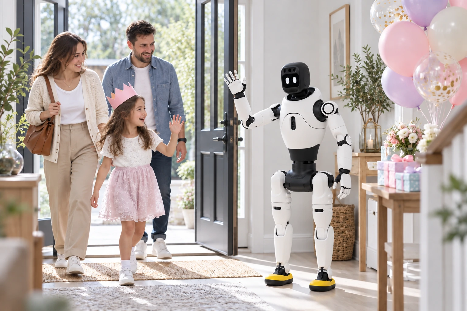 AGIBOT X2 Ultra – Ünnepi köszöntő
